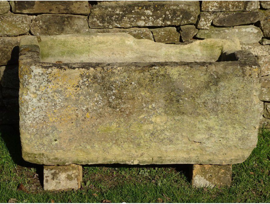 Antique Limestone Trough