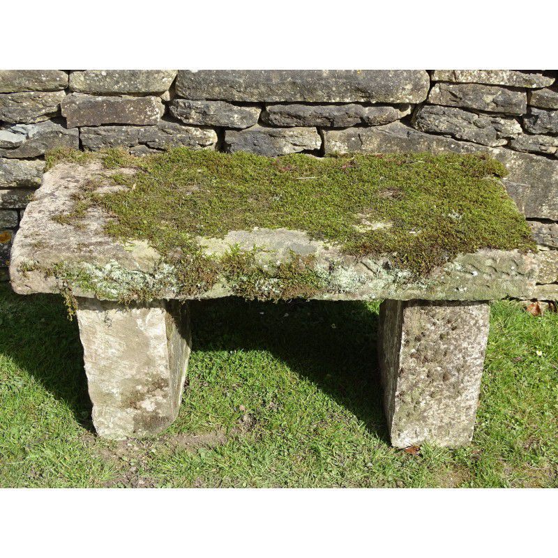 Antique Stone Bench