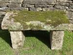 Antique Stone Bench
