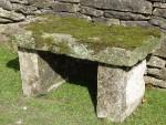 Antique Stone Bench
