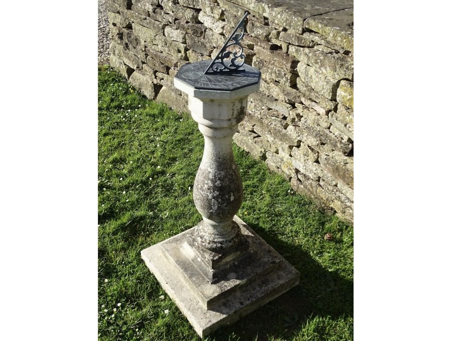 Weathered Garden Sundial