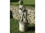 Weathered Garden Statue 'Scholar'
