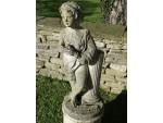 Weathered Garden Statue 'Scholar'