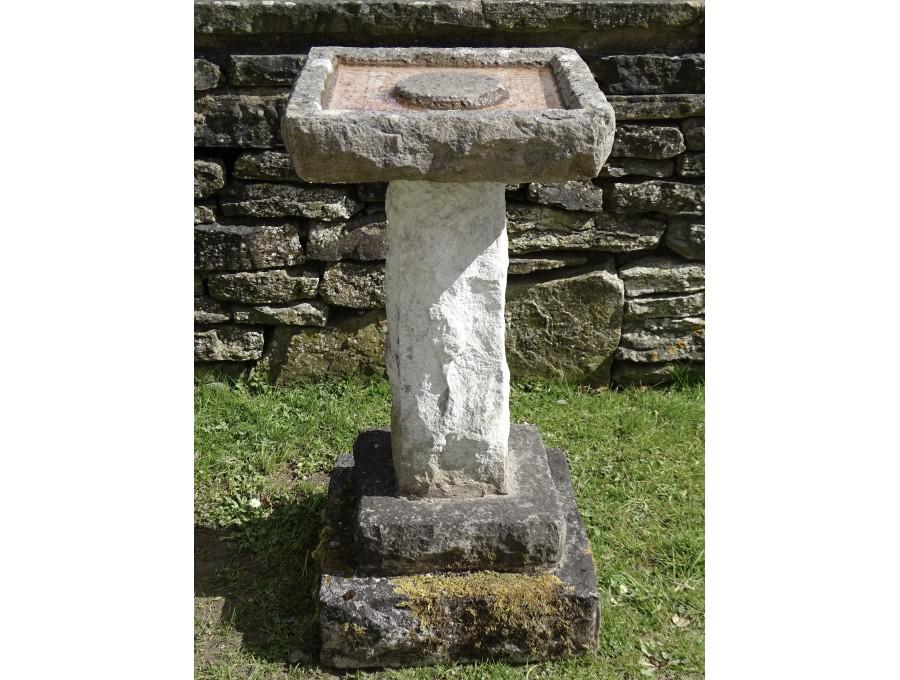 Antique Garden Birdbath