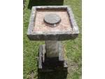 Antique Garden Birdbath