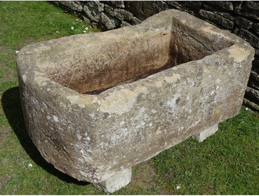 Antique Limestone Pump Trough