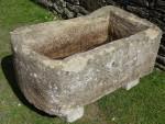 Antique Limestone Pump Trough
