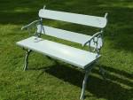 Vintage Cast Iron Garden Bench