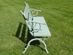 Vintage Cast Iron Garden Bench