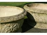 Pair Weathered Planters