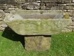 Unusual Stone Trough on Base