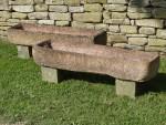 Weathered Trough Planters (Pair)