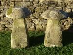 Antique Limestone Staddlestones