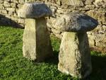 Antique Limestone Staddlestones