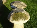 Antique Limestone Staddlestones