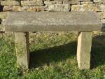 Natural Stone Bench