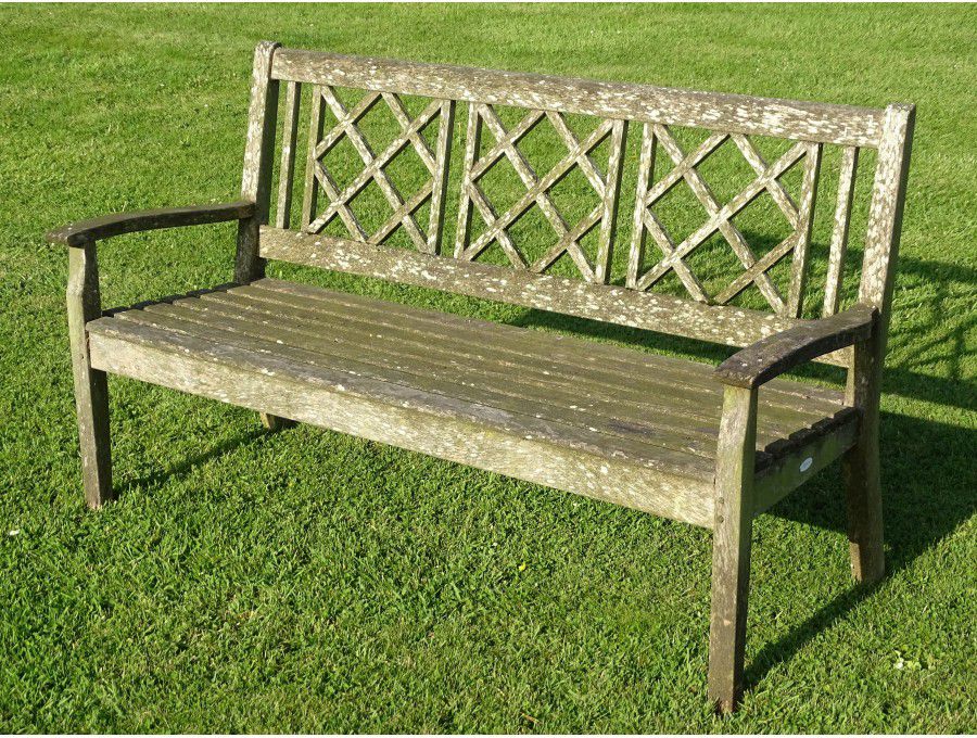 Weathered Neptune Bench