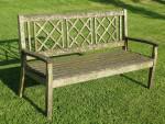 Weathered Neptune Bench