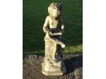 Weathered Statue 'The Reader'