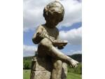 Weathered Statue 'The Reader'