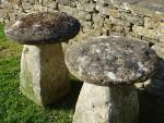 Hamstone Staddlestones (Pair)
