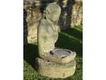 Large Figurative Stone Birdbath