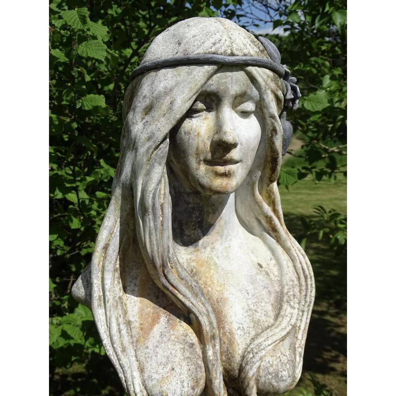 Weathered Female Bust