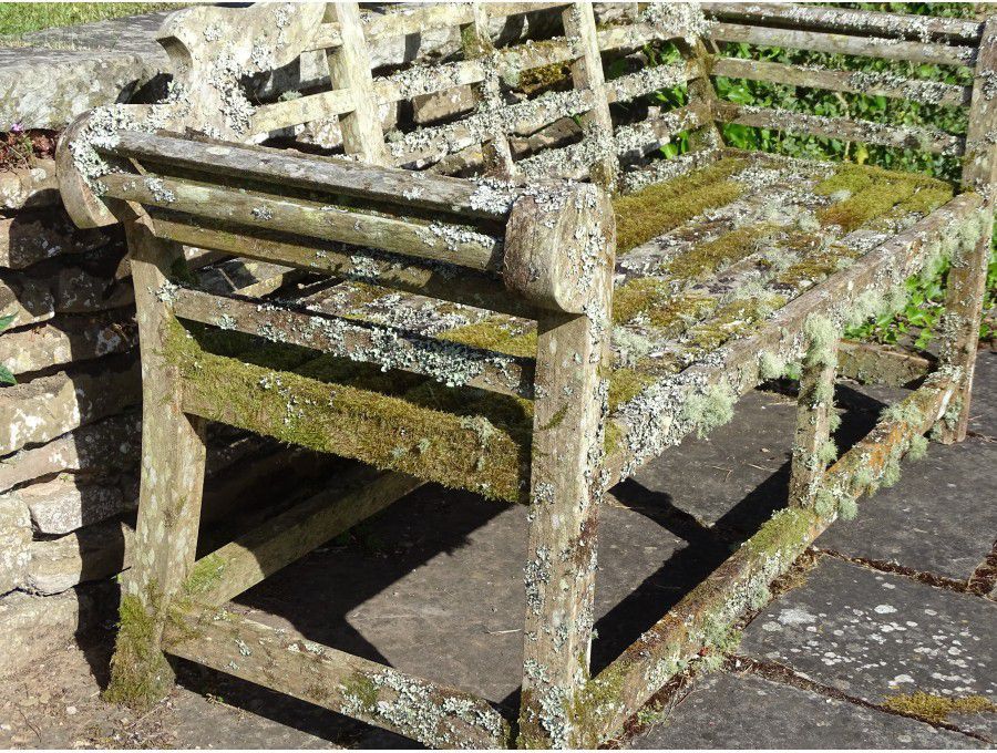 Weathered Lutyens Bench