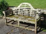 Weathered Lutyens Bench