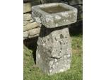 Old Stone Birdbath
