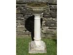 Weathered Garden Birdbath