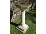 Weathered Garden Birdbath