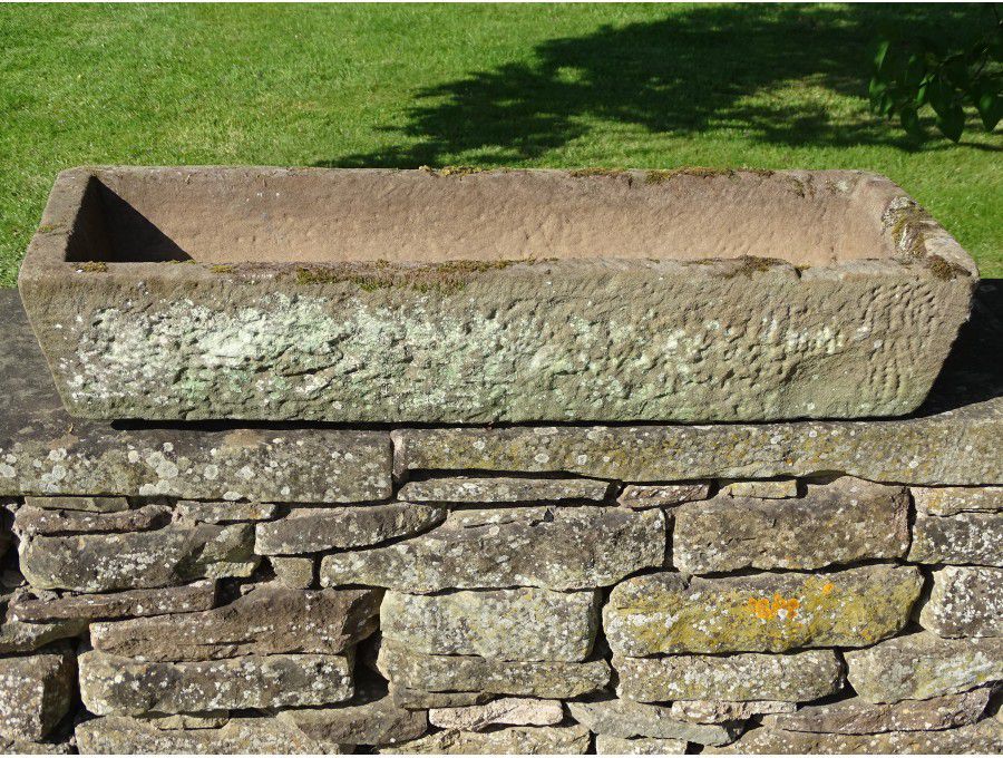 Antique Stone Pig Trough