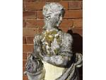Weathered Garden Statue 'Winter'
