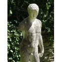 Weathered Garden Statue 'Athlete'
