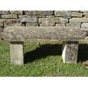 Salvaged Limestone Garden Bench