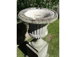 Large Weathered Garden Urn