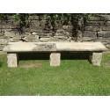 Salvaged Coping Stone Bench