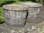 Tudor Rose Planters (Pair)