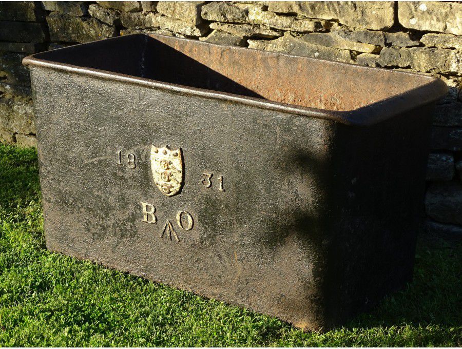 Antique Cast Iron Trough