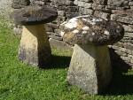Antique Limestone Staddlestones