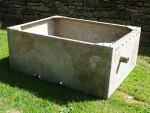 Vintage Galvanised Iron Planter