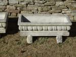 Weathered Rectangular Planters (Pair)