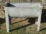 Vintage Galvanised Iron Planter