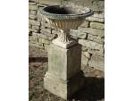 Vintage Garden Urn on Base