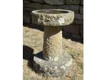 Vintage Sandstone Birdbath