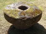 Antique Millstone Seat