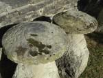 Antique Sandstone Staddlestones (Pair)