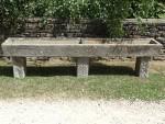 Long Stone Trough on Blocks