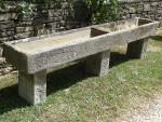 Long Stone Trough on Blocks